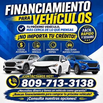 Préstamos con garantía de vehículos en santo domingo república dominic