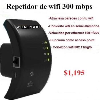 Repetidores de señal wifi para tu casa o negocio chequea