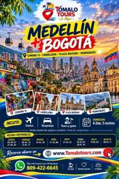Tours medellin colombia en santo domingo este