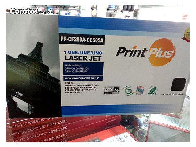 Toner Print Plus CF280A Negro CE505A Foto 6176533-1.jpg