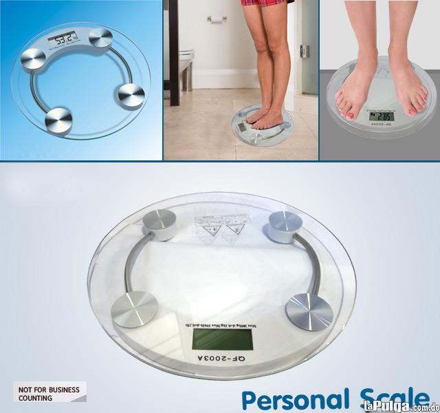 balanza personal Platafoma Cristal Templado ideal para el baño Foto 6355210-5.jpg