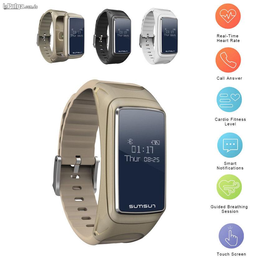 Reloj Audífono Smart Watch Bluetooth Monitor De Ritmo Cardíaco Foto 6565865-4.jpg