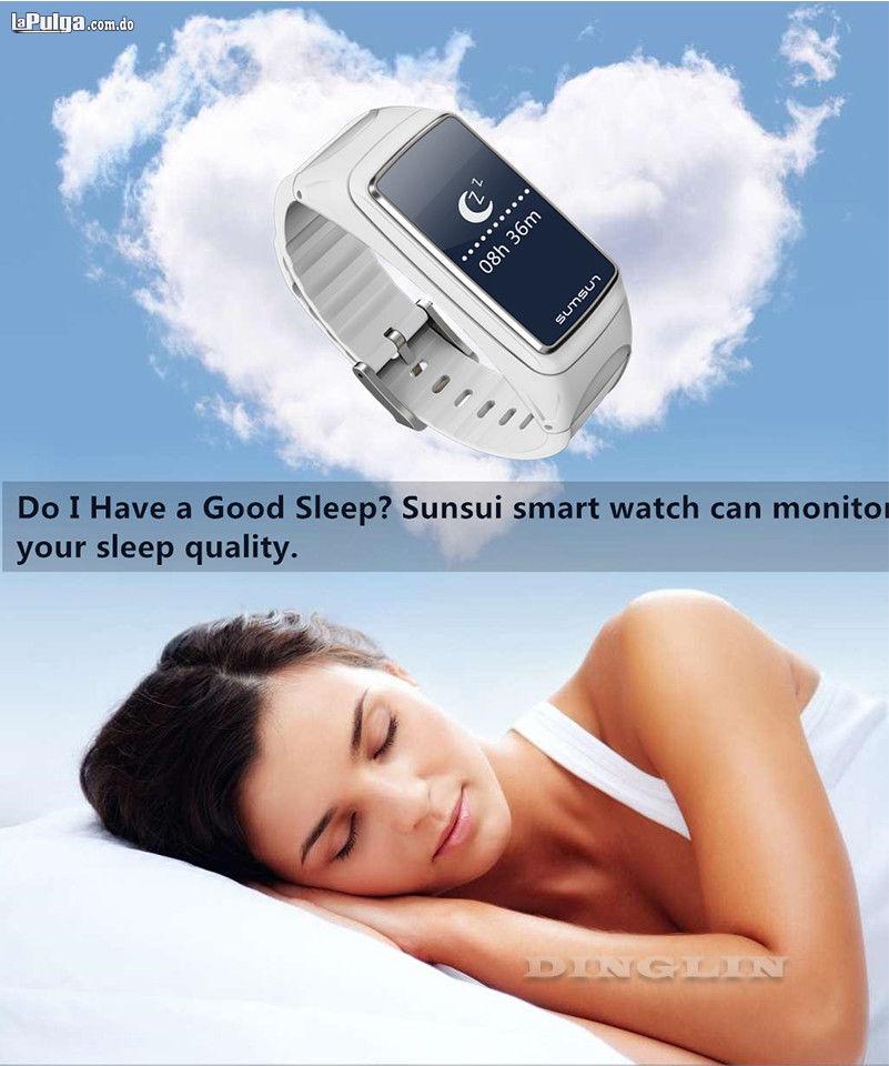 Reloj Audífono Smart Watch Bluetooth Monitor De Ritmo Cardíaco Foto 6565865-7.jpg