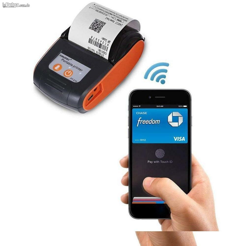 playa fibra Meloso Impresora Portátil Bluetooth Mini / Térmica / Facturación Móvil Calle | La  Pulga Virtual
