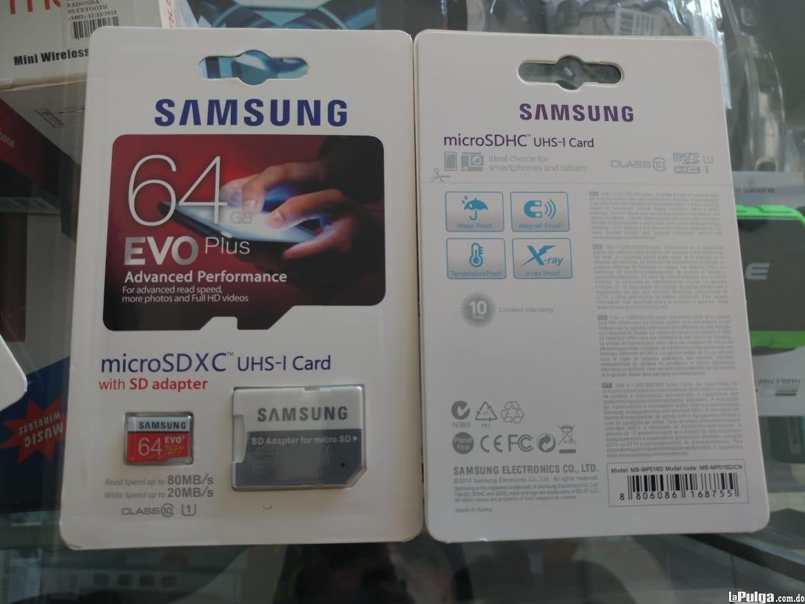 Memoria Microsd 64gb Samsung Evo Plus Original Clase 10 Foto 6643277-3.jpg