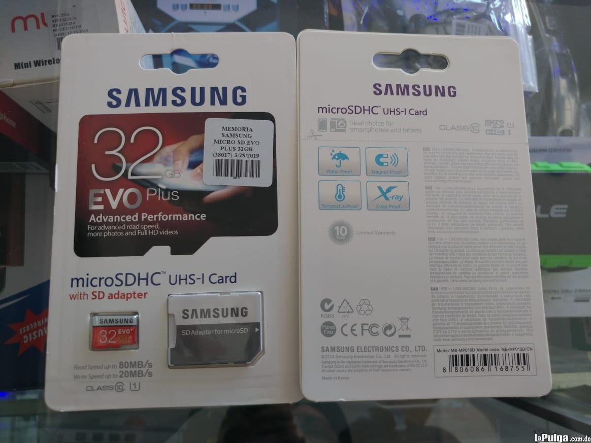 Memoria Microsd 32gb Samsung Evo Plus Original Clase 10 Foto 6643279-3.jpg