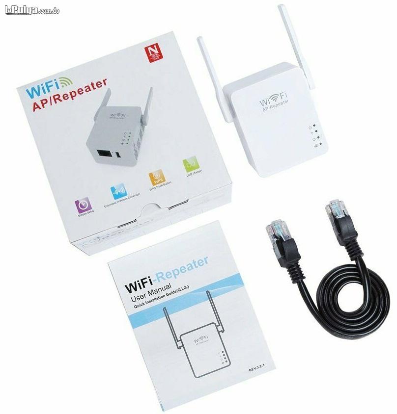 Repetidor Wifi Doble Antena / Puerto USB y De Red / Amplificador WiFi Foto 6643509-3.jpg