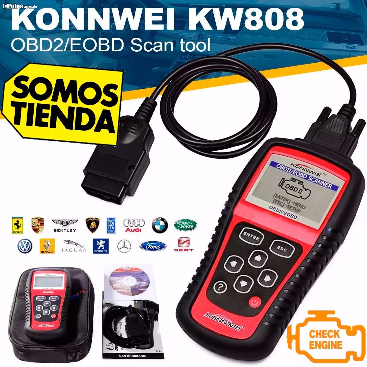 Konnwei Kw808 Obd2 Escáner Vehiculo Lector De Código Obdii Foto 6683724-3.jpg