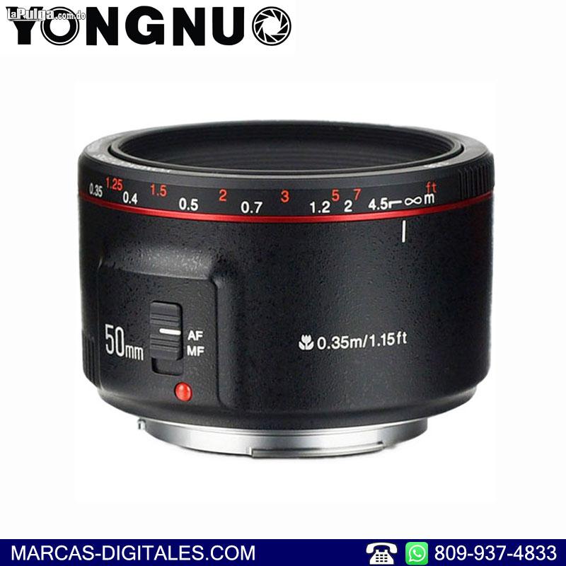Lente Yongnuo YN50mm II F1.8 para Camaras Canon EF Foto 6758598-1.jpg