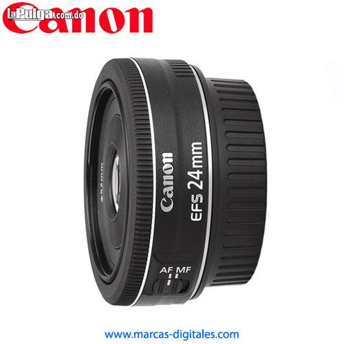 Lente Canon EF-S 24mm F2.8 STM Fijo para Foto y Video Foto 6758605-1.jpg