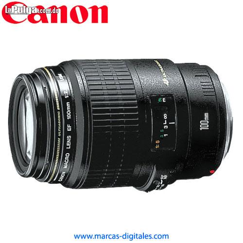 Lente Canon EF 100mm F2.8 USM Macro para Camaras Canon EF Foto 6758635-1.jpg