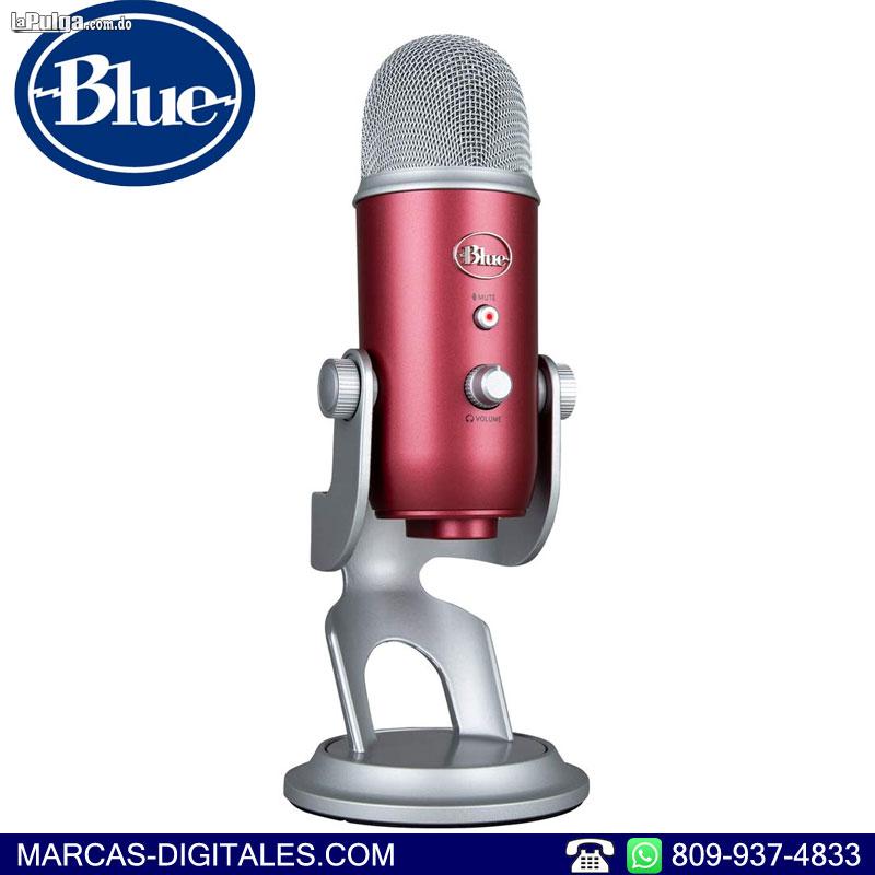 Blue Yeti Microfono de Estudio USB Color Rojo/Plata Foto 6758692-1.jpg