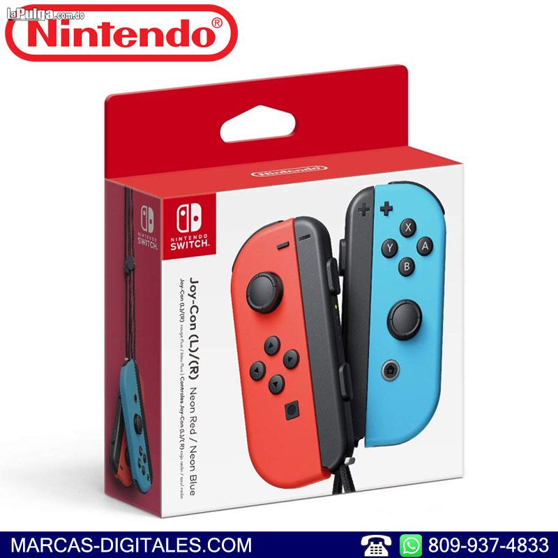 Nintendo Switch Set de Controles L/R Joy-Con Neon Rojo/Azul Foto 6758712-1.jpg