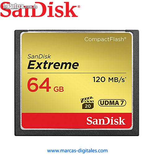 Memoria Compact Flash CF Sandisk Extreme 64GB 800x 120MB/s Foto 6758817-1.jpg