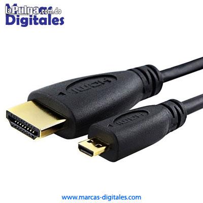 Cable HDMI a Micro HDMI de 10 Pies para Camaras y Dispositivos HD Foto 6759513-1.jpg