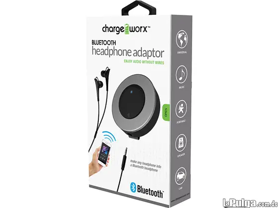 Convertidor Bluetooth Para Audifono Con O Sin Microfono - Charge Worx