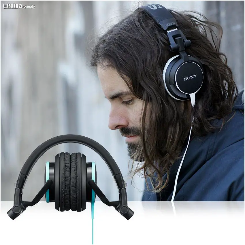 Audifono Sony Estilo Dj Con Almohadillas Acolchadas - Negro Sony-mdrv