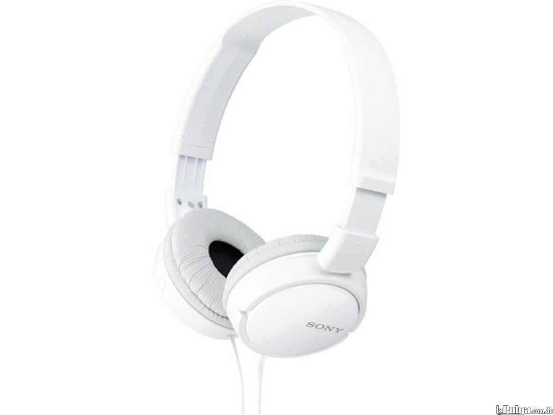 Audifono Sony Con Almohadillas Acolchadas - Cerrados White Sony-mdrz