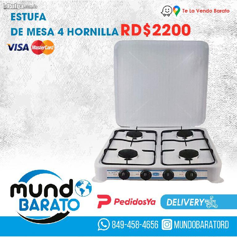 Estufa De Mesa A Gas 4 Hornillas Cocina Foto 6791855-2.jpg