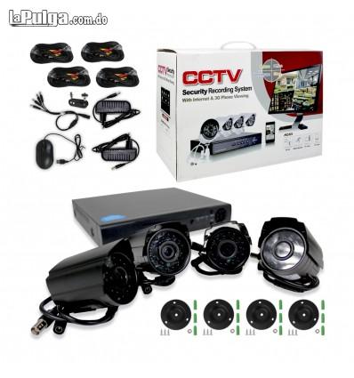 kit de 4 camaras de seguridad full HD 4K DVR CCTV Vigilancia Foto 6792663-5.jpg