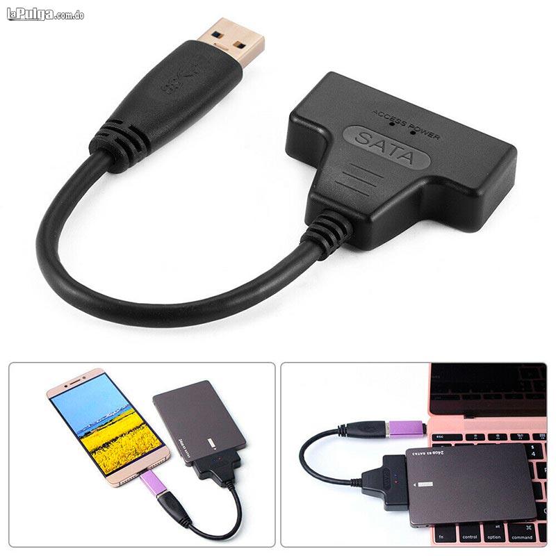 Cable Adaptador USB 3.0 a SATA Para Disco Duro Compatible PS3 PS4 Xb Foto 6814898-2.jpg