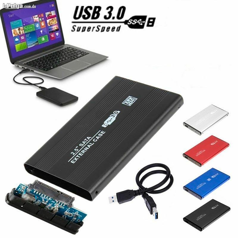 Enclosure o Adaptador Externo para Disco Duro de Laptop SATA USB 3.0 Foto 6814908-2.jpg