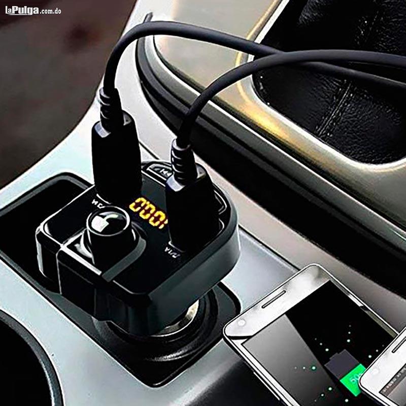 Transmisor FM Bluetooth para Carro Modulador FM para Radio de Vehícul Foto 6814932-5.jpg