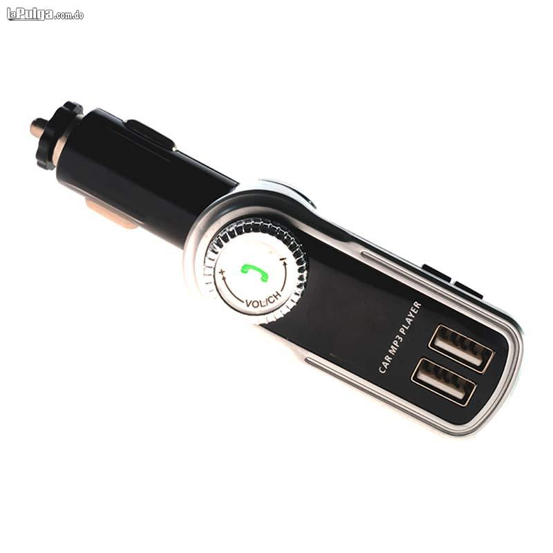 Transmisor FM Bluetooth para Carro Modulador FM Cargador USB Foto 6814947-1.jpg