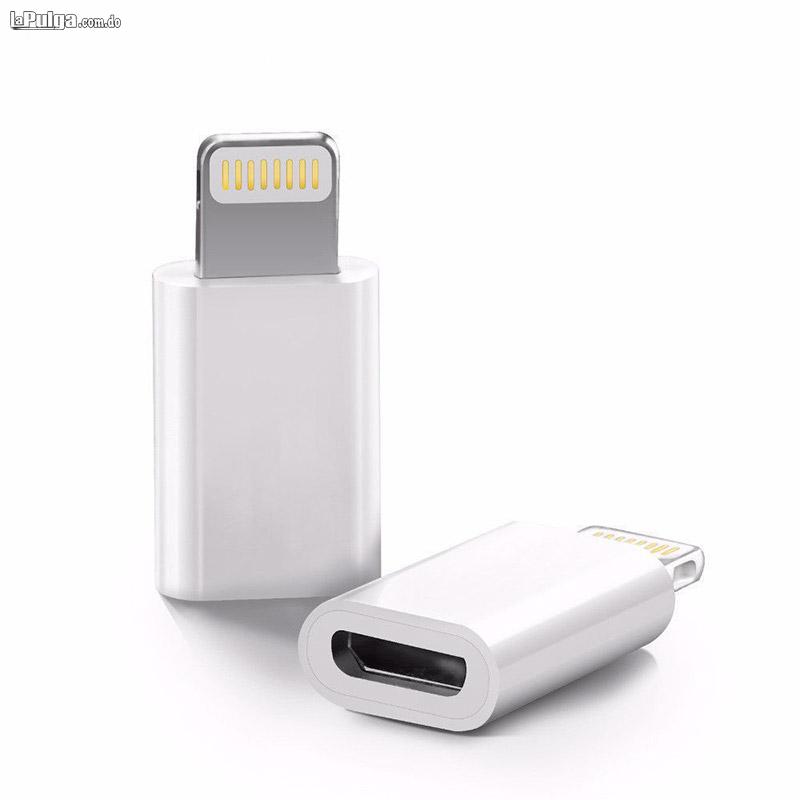 Adaptador Lightning a Micro USB Convertidor iPhone a USB Foto 6814966-1.jpg