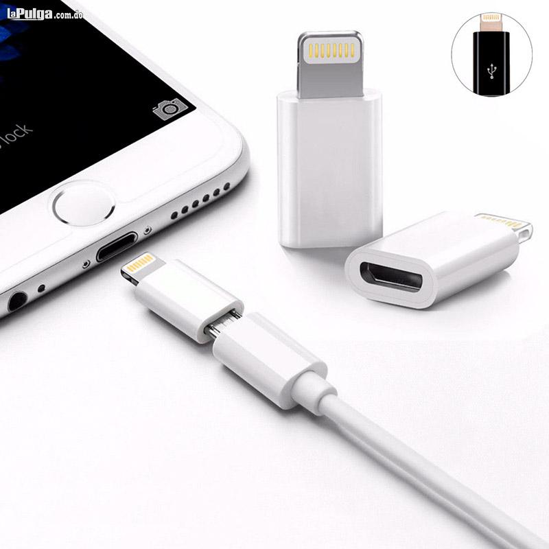 Adaptador Lightning a Micro USB Convertidor iPhone a USB Foto 6814966-3.jpg