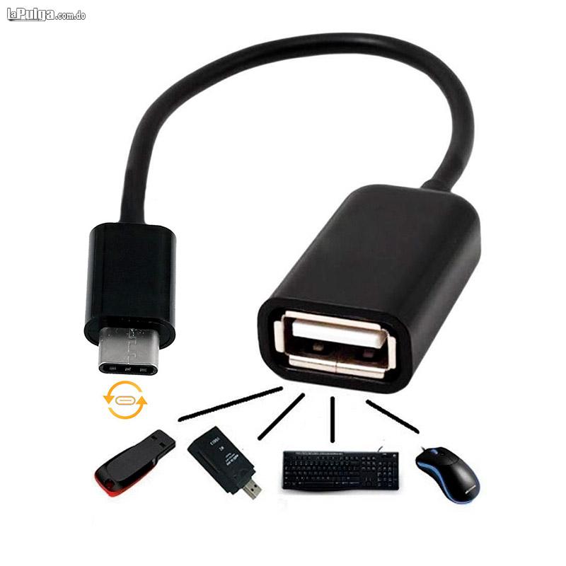 Cable OTG Adaptador Tipo C a USB Para Celulares Laptops Tablets Foto 6814970-2.jpg