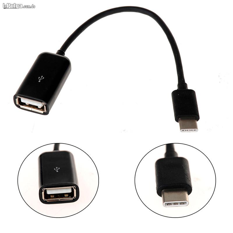 Cable OTG Adaptador Tipo C a USB Para Celulares Laptops Tablets Foto 6814970-5.jpg