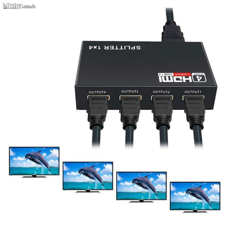 Splitter HDMI Duplicador de Pantalla HDMI 4 Salidas Full HD 1080p Foto 6815006-4.jpg