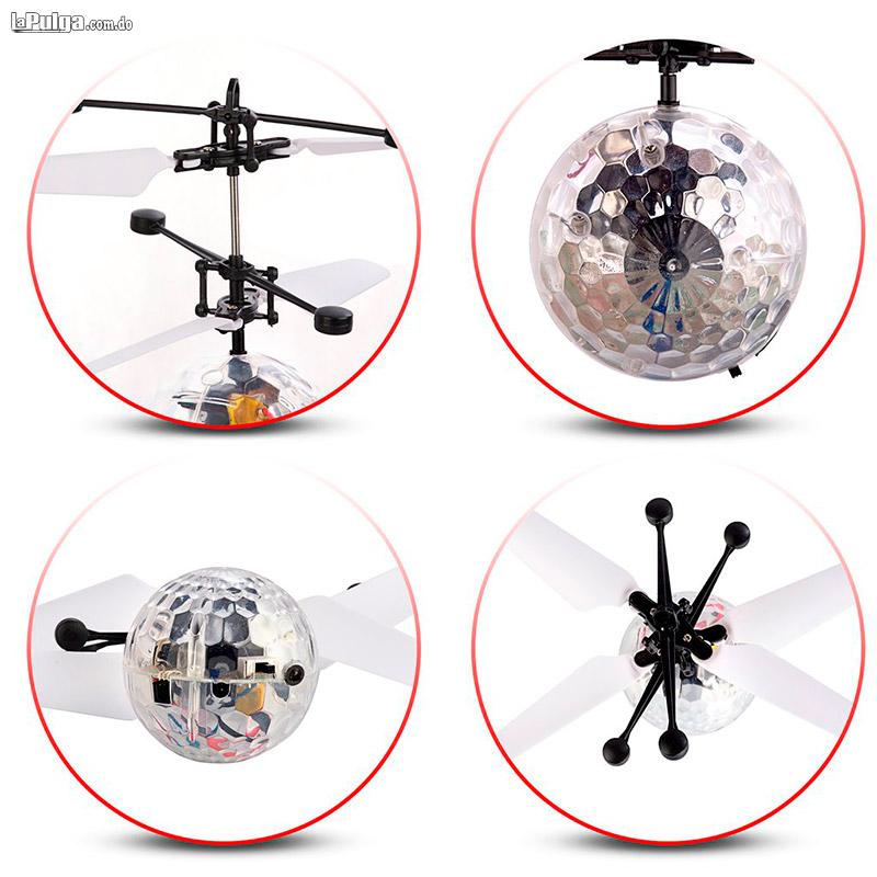 Drone Tipo Esfera Voladora con Luces LED Recargable Control Remoto Foto 6815035-8.jpg
