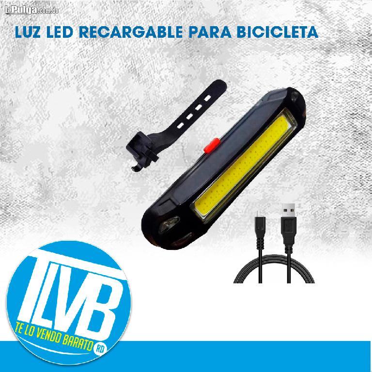 Luz led USB recargable para bicicleta LED rojo 100 lúmenes bike mtb Foto 6862311-5.jpg