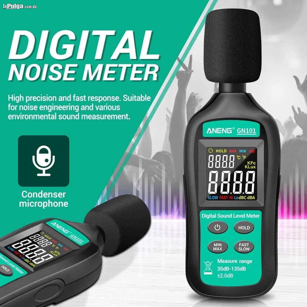 Medidor de nivel de sonido ruido digital Decibel Foto 6899183-3.jpg