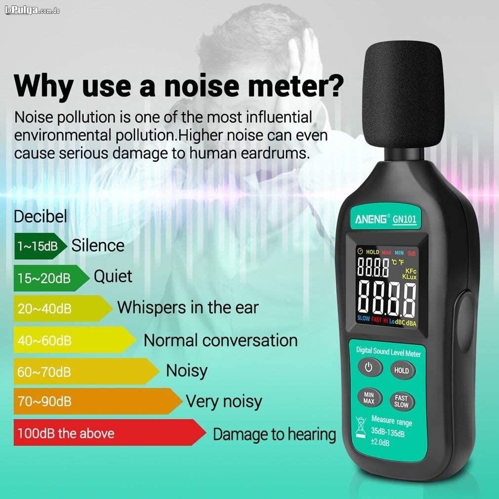 Medidor de nivel de sonido ruido digital Decibel Foto 6899183-4.jpg