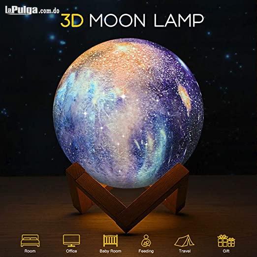 Lampara Luna 3D Satelite Luz recargable multifunción Noche estrellas Foto 6904878-4.jpg