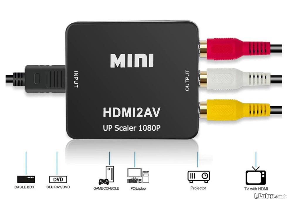 Adaptador Mini HDMI a RCA Foto 6913752-1.jpg