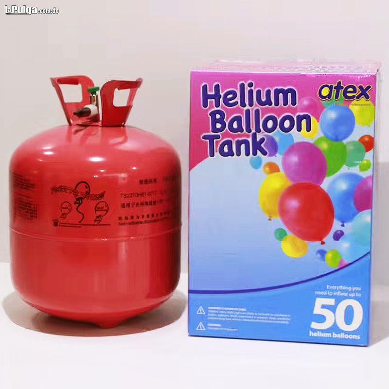 Tanque de helio - con 50 globos de 9 : Hogar y Cocina 