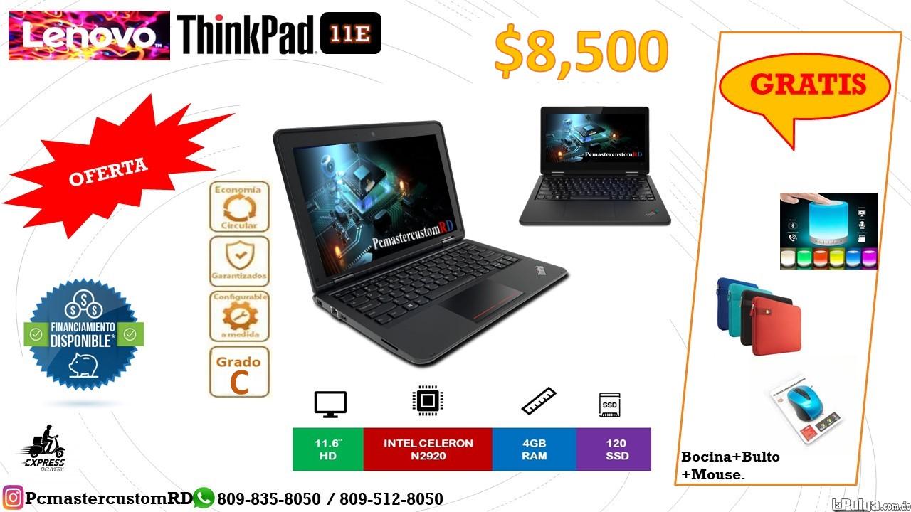 Oferta! Laptop Lenovo Thinkpad 11e Bulto Mouse Bocina Bluetooth Grati