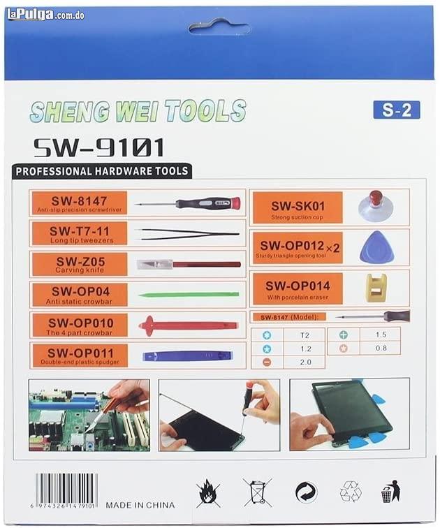 Kit de reparación SW9101 Herramientas 14 en 1 para teléfono móvil t Foto 6970834-3.jpg