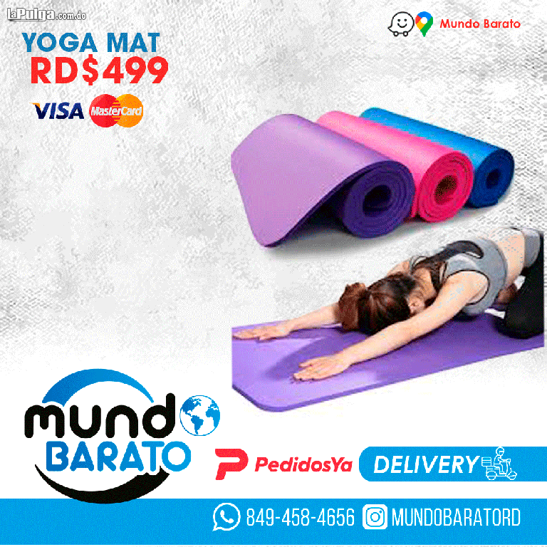 Alfombras yoga Mat Para Ejercicios o Yoga colchoneta ejercicio 4MM Foto 6979149-1.jpg