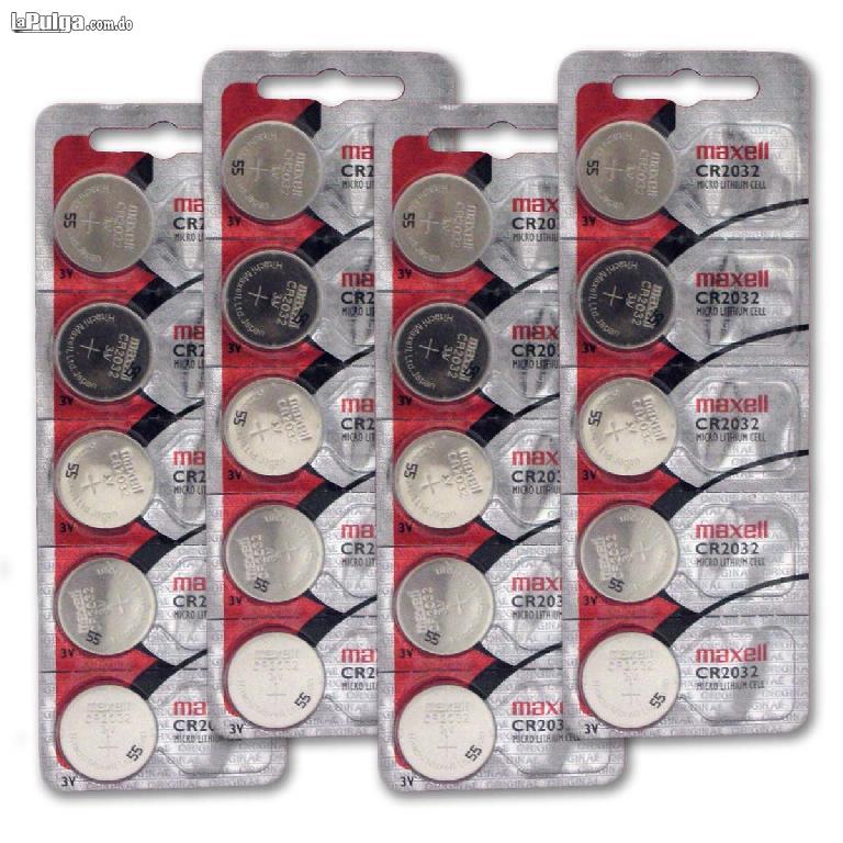 Maxell CR2032  - Pilas de botón de litio  Foto 6995687-2.jpg