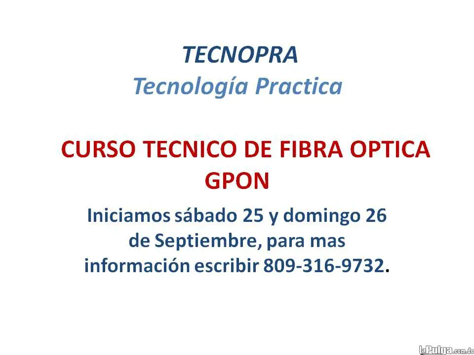 Curso Taller De Fibra Optica