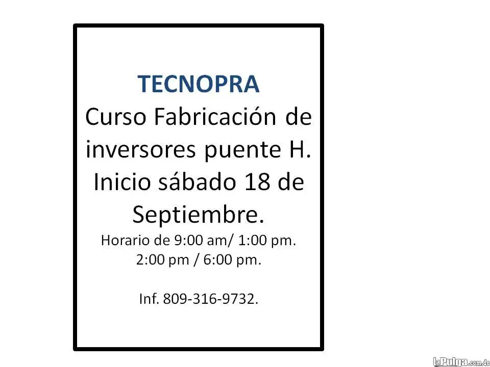 Curso FabricaciÃŗn De Inversores Puente H.