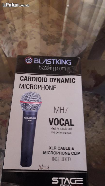 Vendo 2 microfono blastking mh7mh9 apronechalo Foto 6997150-1.jpg
