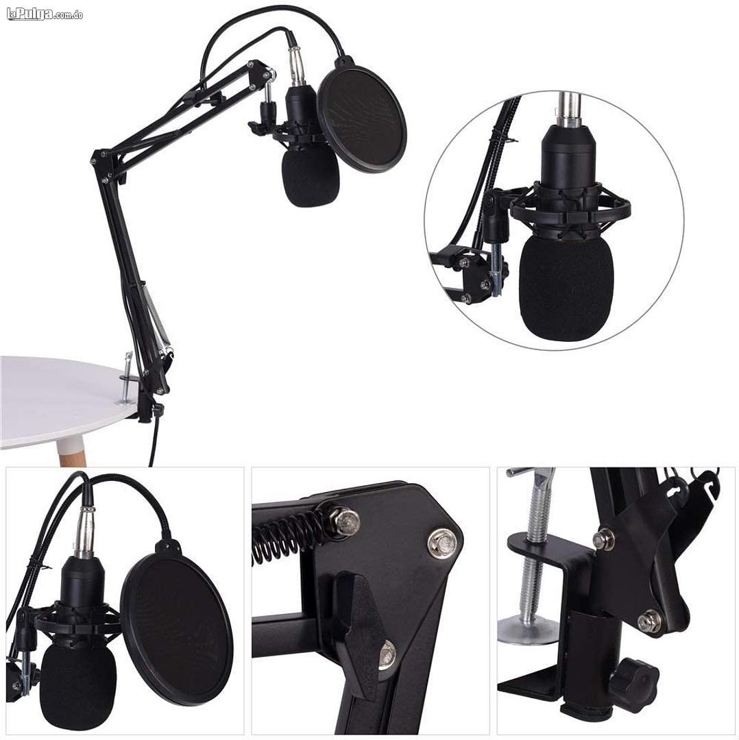 Microfono Condensador Profesional de estudio kit grabación tripode BM Foto 6997691-1.jpg