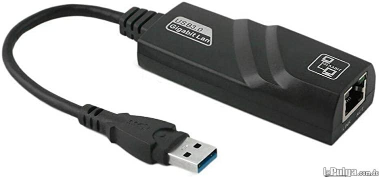 USB 3.0 a 10/100/1000 Gigabit RJ45 Ethernet LAN adaptador de red 1000M Foto 7014132-1.jpg