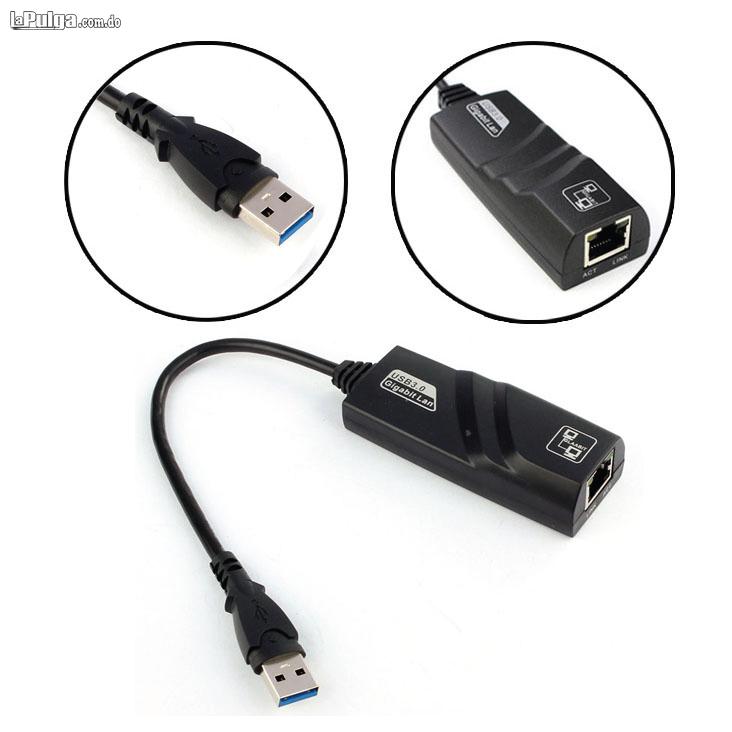 USB 3.0 a 10/100/1000 Gigabit RJ45 Ethernet LAN adaptador de red 1000M Foto 7014132-5.jpg
